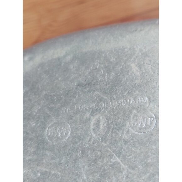 Vintage pewter serving tray Wilton ARMETALE "Give us This Day Our Daily Bread" - Picture 6 of 8